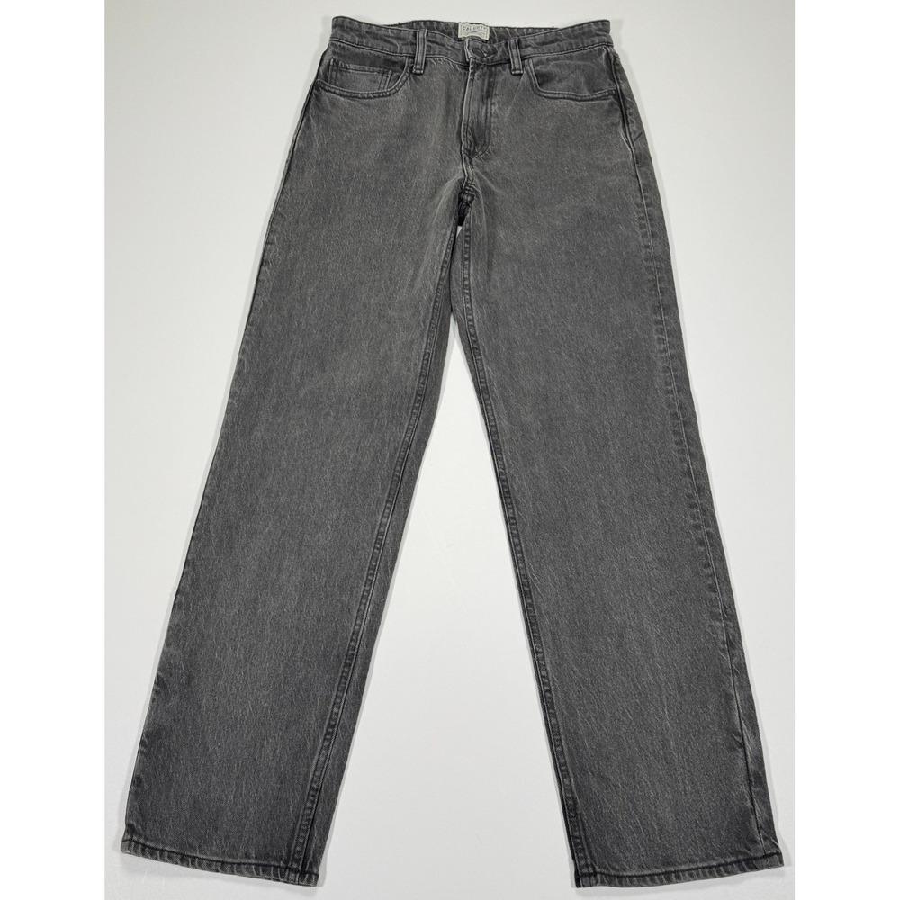 Faherty Feel Good Jeans Mens 28x29 Gray Special Weave Slim Straight 5 Pocket